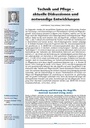 Technik und Pflege – aktuelle Diskussionen und notwendige Entwicklungen
