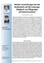 Welche Auswirkungen hat die Nachtarbeit auf die Leistungsfähigkeit von Pflegenden auf Intensivstation?