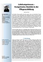 Lehrkompetenzen – Kompetentes Handeln in der Pflegeausbildung