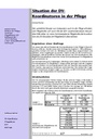 Situation der DV-Koordinatoren in der Pflege