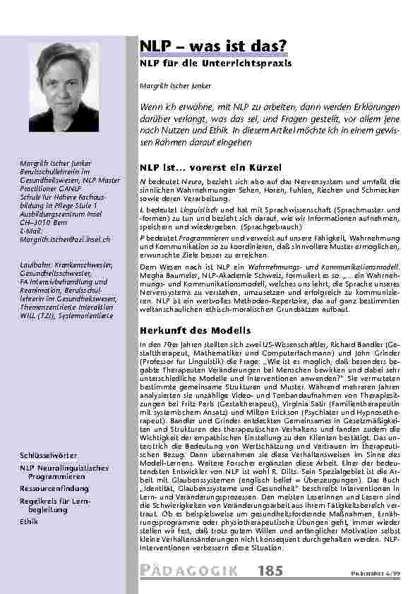 [doc_201060] NLP – was ist das?