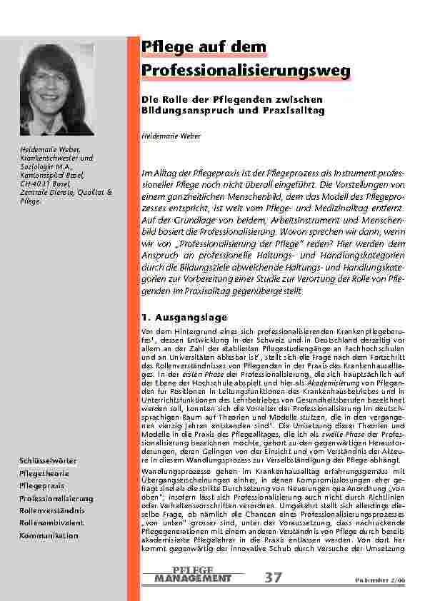 [doc_201007] Pflege auf dem Professionalisierungsweg