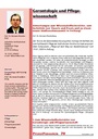 Gerontologie und Pflege-wissenschaft