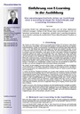 Einführung von E-Learningin der Ausbildung