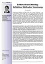 Evidence-based Nursing: Definition, Methoden, Umsetzung