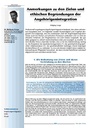 Anmerkungen zu den Zielen undethischen Begründungen derAngehörigenintegration