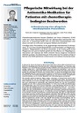 Pflegerische Mitwirkung bei derAntiemetika-Medikation fürPatienten mit chemotherapiebedingtenBeschwerden. Evidenzbasierung einer pflegerischinterdisziplinärenPraxisleitlinie