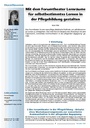 Mit dem Forumtheater Lernräume für selbstbestimmtes Lernen in der Pflegebildung gestalten