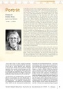 Porträt Elisabeth Kübler-Ross (geborene Kübler)