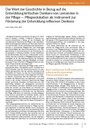 Der Wert der Geschichte in Bezug auf die Entwicklung kritischen Denkens von Lernenden in der Pflege — Pflegeedukation als Instrument zur Förderung der Entwicklung reflexiven Denkens