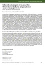Rahmenbedingungen einer gesunden Unternehmenskultur in Organisationen des Gesundheitswesens
