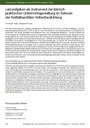 Lernaufgaben als Instrument der klinisch-praktischen Unterrichtsgestaltung im Rahmen der Notfallsanitäter-Vollzeitausbildung