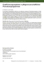 Qualifizierungsangebote in pflegewissenschaftlichen Promotionsprogrammen