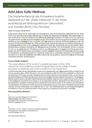 Acht Jahre KoRe-Methode. Die Implementierung des Kompetenzmodells basierend auf der „KoRe-Methode“ in der FaGe- Ausbildung am Bildungszentrum Gesundheit und Soziales (BGS) Chur/Schweiz