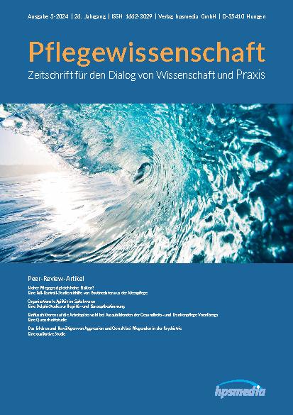 Pflegewissenschaft 3-2024