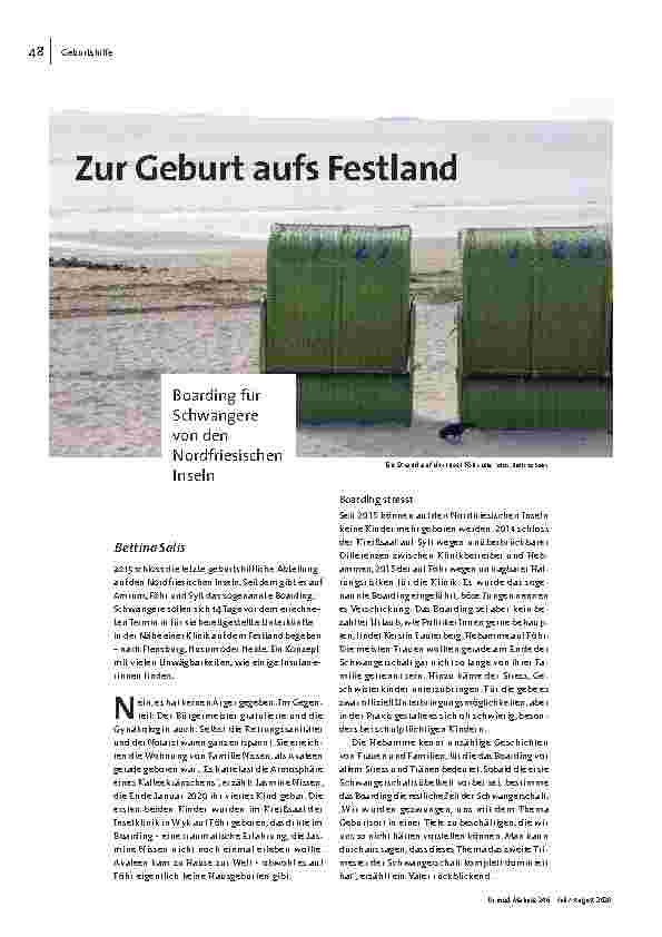 [doc_203547] Zur Geburt aufs Festland
