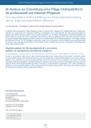Ist-Analyse zur Entwicklung einer Pflege-Onlineplattform für professionell und informell Pflegende