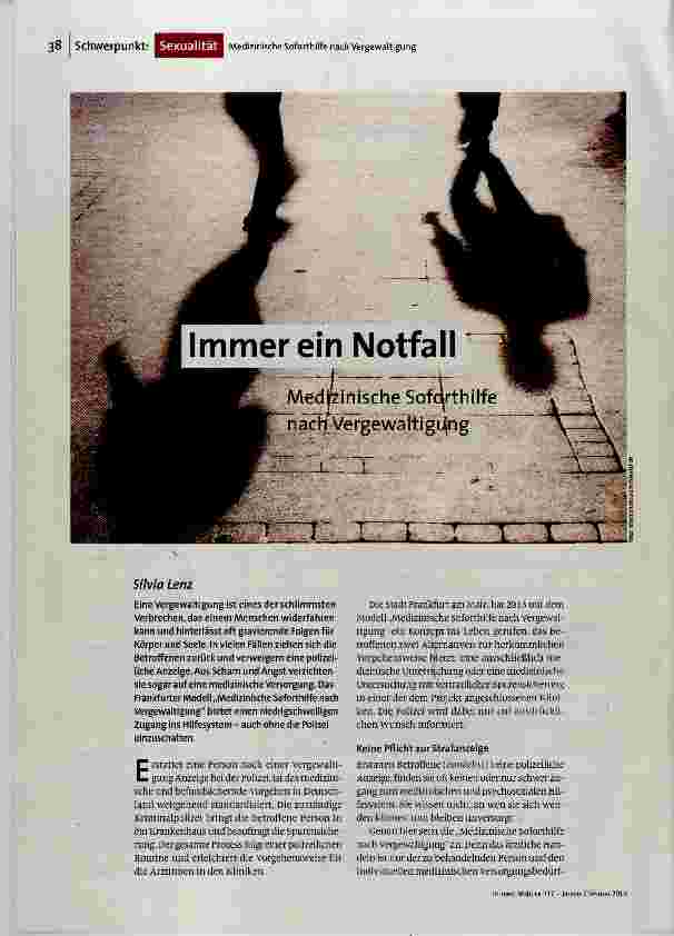 [doc_187291] Immer ein Notfall