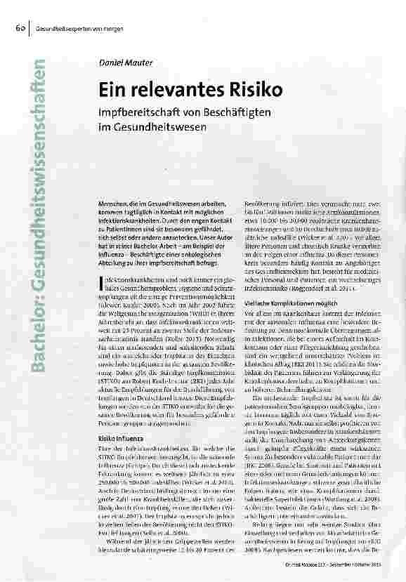 [doc_161424] Ein relevantes Risiko