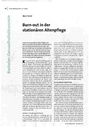 Burn-out in der stationären Altenpflege