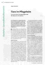 Tiere im Pflegeheim