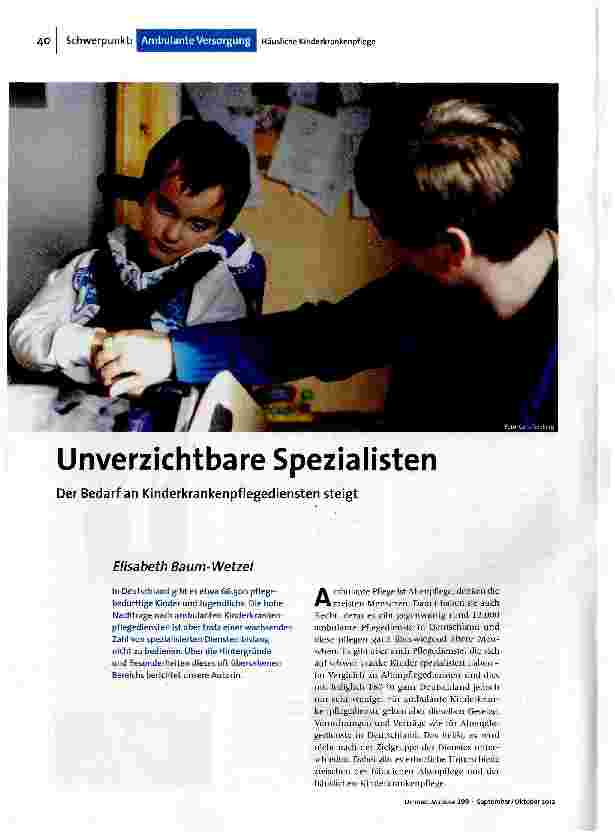 [doc_136938] Unverzichtbare Spezialisten