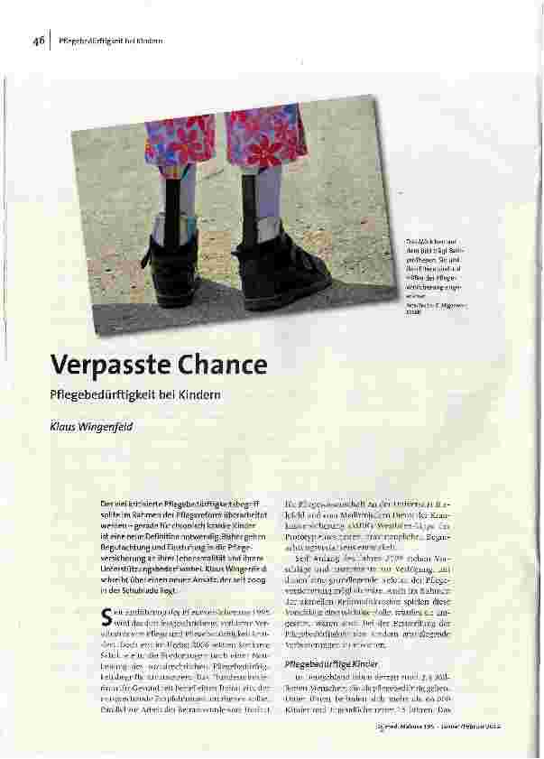 Verpasste Chance