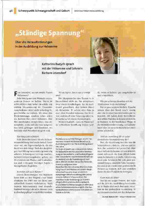 Ständige Spannung