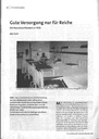 Gute Versorgung nur für Reiche - Der Kassenwettbewerb in Chile