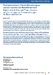 Pankreaskarzinom: Wie die Erkrankung zur sozialen Isolation der Betroffenen führt. Ergebnisse einer Grounded-Theory-Studie zu den Auswirkungen von Tumorerkrankungen der Bauchspeicheldrüse.