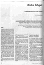 Risiko Erbgut Krankenversicherung und Genetik
