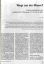 Wege aus der Misere? Entwicklungstendenzen der psychiatrischen Versorgung in Frankfurt am Main