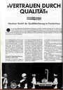 Vertrauen durch Qualität Münchner Modell der Qualitätssicherung im Krankenhaus