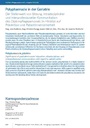 Polypharmazie in der Geriatrie. Der Stellenwert von Bildung, intradisziplinärer und interprofessioneller Kommunikation des Diplompflegepersonals im Hinblick auf Prävention und PatientInnensicherheit