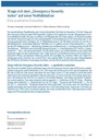 Triage mit dem „Emergency Severity Index“ auf einer NotfallstationrEine qualitative Evaluation