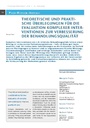 Theoretische und praktische Überlegungen für die Evaluation komplexer Interventionen zur Verbesserung der Behandlungsqualität