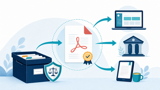 PDFs in Moodle, Intranet, Readern und nach Vertragsende